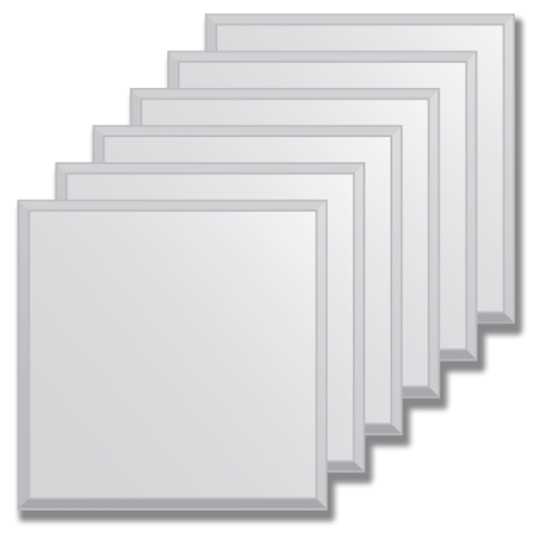 veidrodines plyteles 25x25