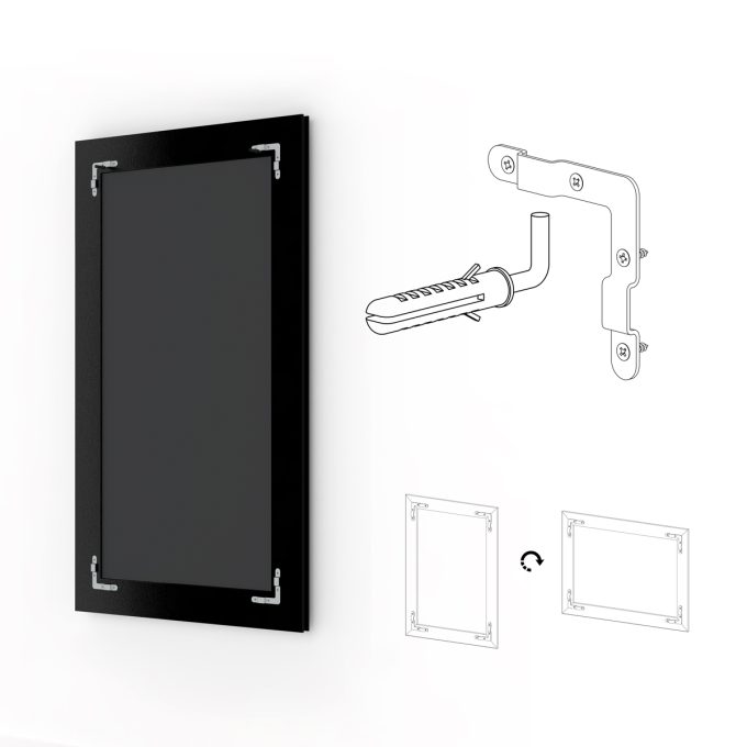 Veidrodžio montavimas