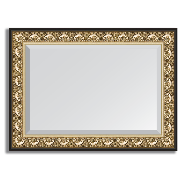 Mirror with frame 80x110
