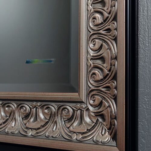 Mirror with frame
