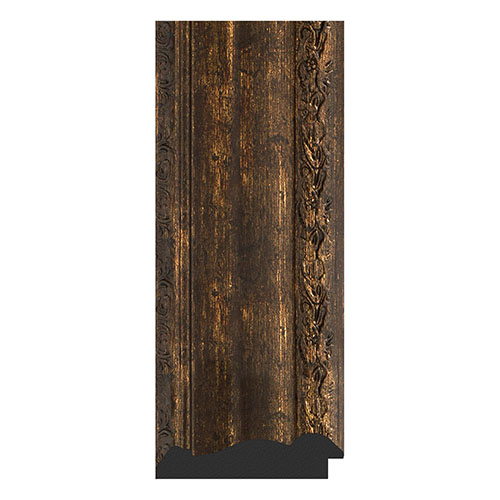 Mirror frame aged wood