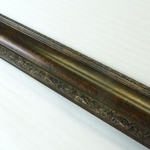 Mirror frame aged wood