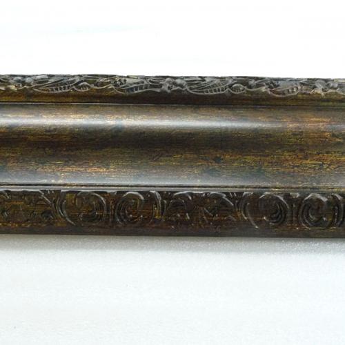 Mirror frame aged wood