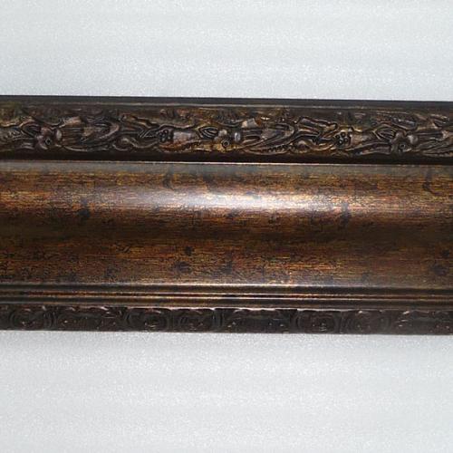 Mirror frame aged wood