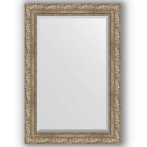 Veidrodis su rėmu 65x95 , Antikos sidabras