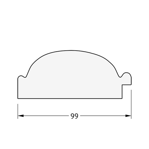 Veidrodis su rėmu "Bizantijos bronza" 69x159 cm. BY 3573 - Image 15