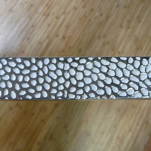 Modernus veidrodis su rėmu "Sidabriniai lašai" 71x151 cm BY 3322 - Image 9