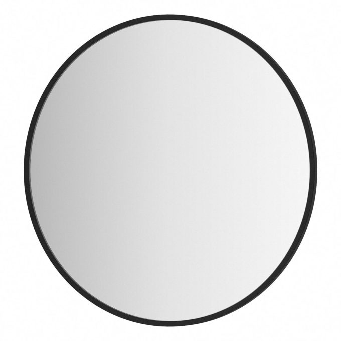 apvalus veidrodis su judu rėmu 60 cm