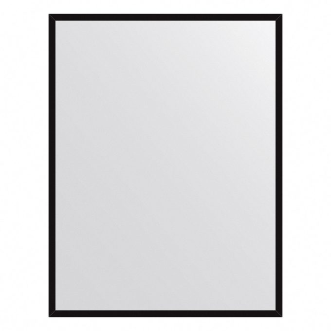 Veidrodis su juodu remu