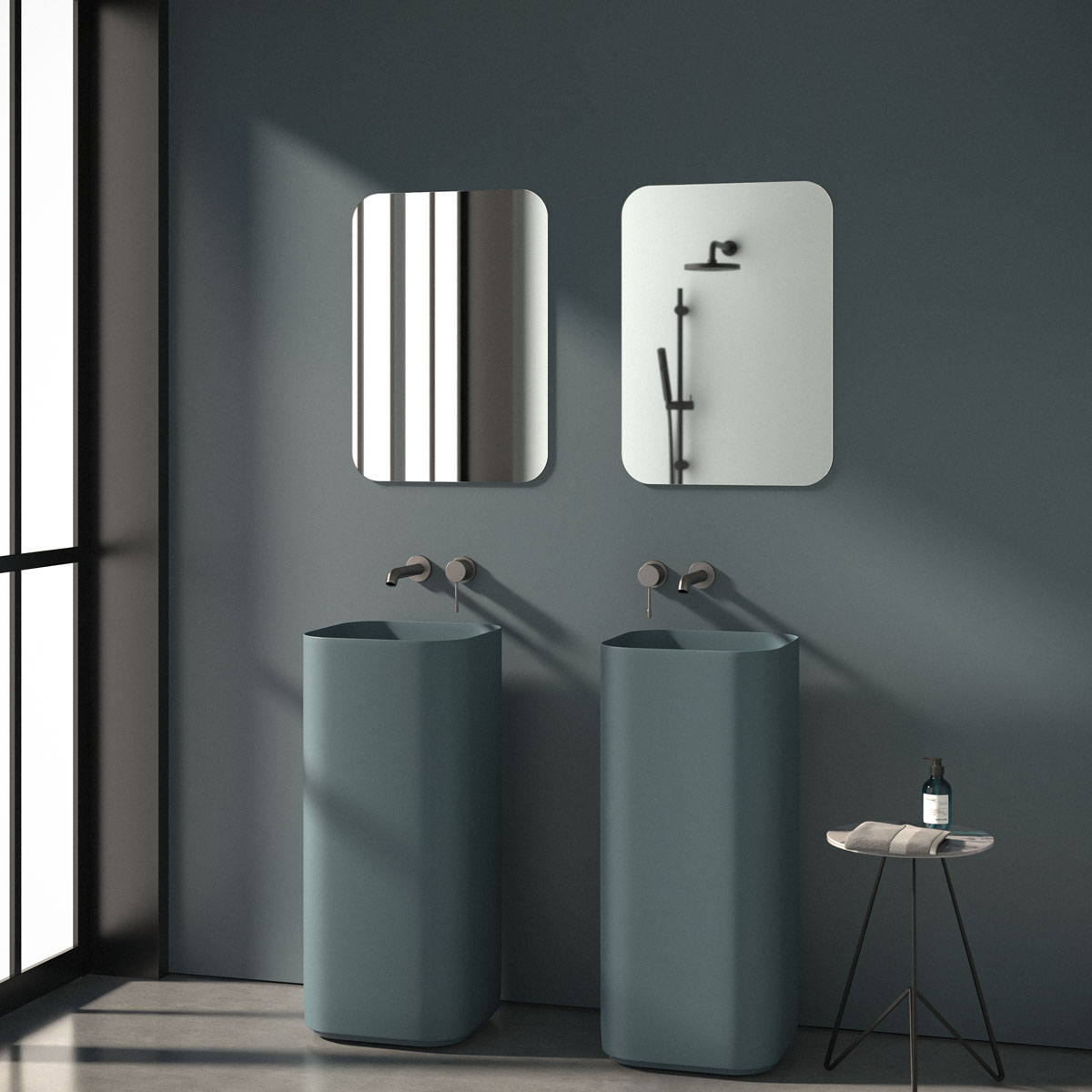 Veidrodis uzapvalintais kampais BY 0127