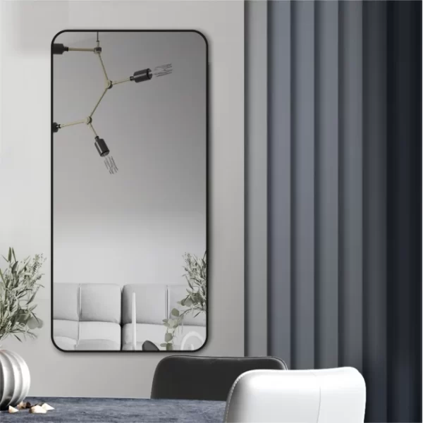 Veidrodis uzapvalintais kampais 100x50