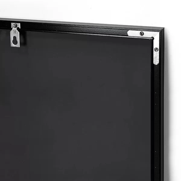 Veidrodis aliuminio remeliu