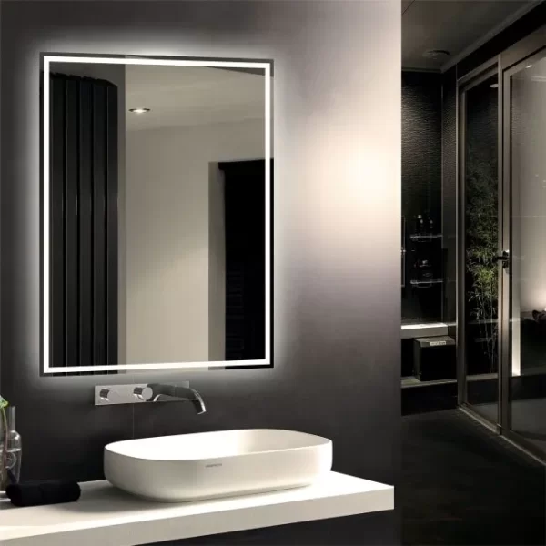 Veidrodis su apsvietimu 80x60