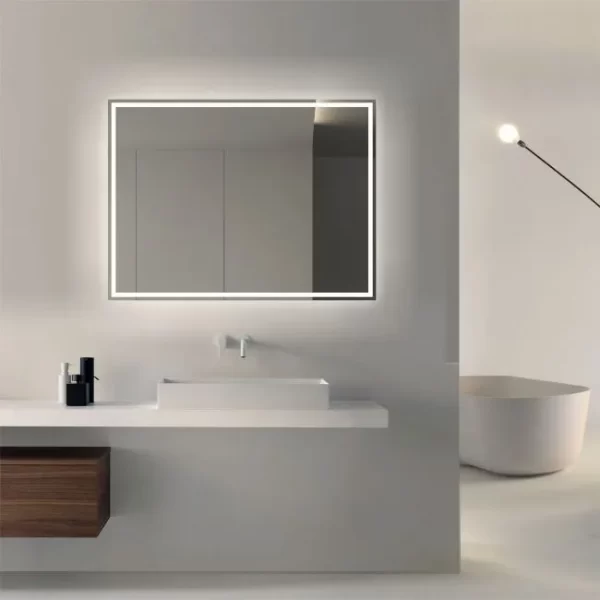 Veidrodis su apsvietimu 80x60