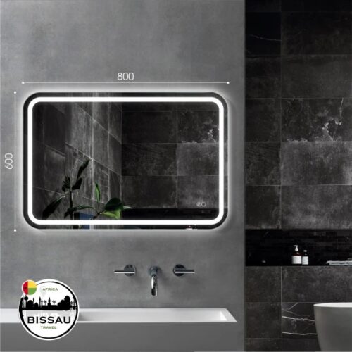 Veidrodis su apsvietimu 80x60