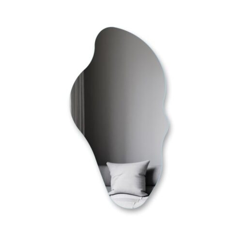 Netaisyklingos formos veidrodis su apsvietimu