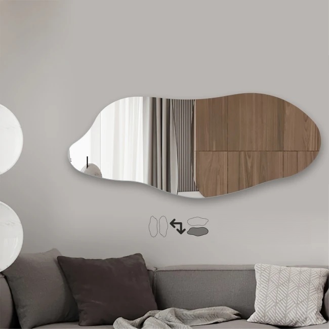 Netaisyklingos formos veidrodis